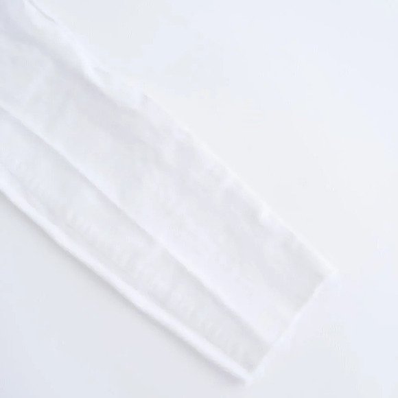 Lilly Pulitzer  South Ocean White Skinny Denim Jeans Size 8 - Picture 4 of 13